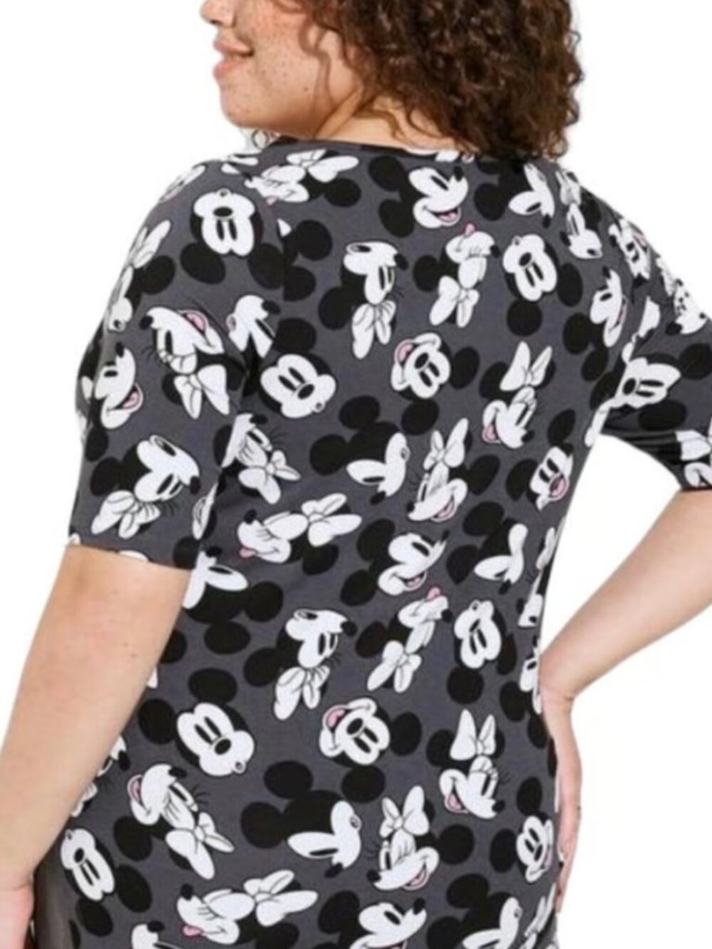 Disney Super Soft Tunic Top - EUC - Size 3 - Mickey & Minnie - Picture 2 of 5